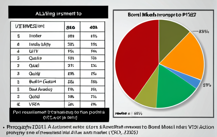 **Image Prompt:** A diversified investment portfolio pie chart displaying allocations to VN30, banking sector index, bond market index, and potentially a small allocation to an international index like S&P
